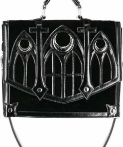 Budget 🧨 RESTYLE The Moon Cathedral Crescent | 👜 HANDBAG 🛒 -Alternative Accessories Elegant Store restyle cathedral crescent handbag 1 0fa0ec2f 5e53 4c04 a04f 9399b368bf01 700x700