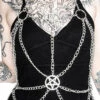 Promo 🔔 RESTYLE Fetish Chained Pentagram | HARNESS 💯 -Alternative Accessories Elegant Store restyle chained pentagram harness 1 2b6c13d3 5693 4c60 98c1 5893ee27568d 700x700