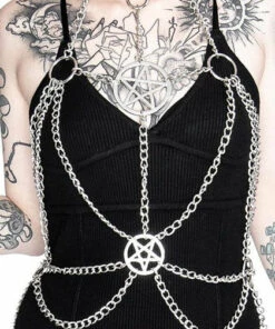 Promo 🔔 RESTYLE Fetish Chained Pentagram | HARNESS 💯
