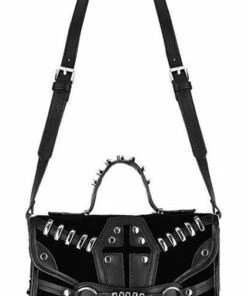 Flash Sale 🎉 RESTYLE All Coffin [Black Suede] | 👜 HANDBAG 🎁
