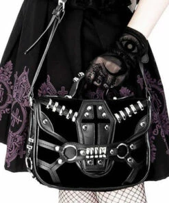 Flash Sale 🎉 RESTYLE All Coffin [Black Suede] | 👜 HANDBAG 🎁 -Alternative Accessories Elegant Store restyle coffin black suede handbag 3 e01c73ae 9919 4f78 86f0 8c5483a68bd6 700x700