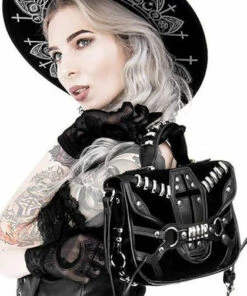 Flash Sale 🎉 RESTYLE All Coffin [Black Suede] | 👜 HANDBAG 🎁 -Alternative Accessories Elegant Store restyle coffin black suede handbag 9 cc539bcc 48c4 4164 9fc0 03ebb349d7ca 700x700