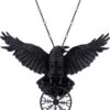 Buy 😀 RESTYLE Mens Accessories Helm Of Awe Raven | PENDANT 🧨 -Alternative Accessories Elegant Store restyle helm of awe raven pendant 1 700x700