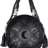 Flash Sale 🔔 RESTYLE The Moon Henna [Black] | ROUND BAG 😍 -Alternative Accessories Elegant Store restyle henna black round bag 1 700x700