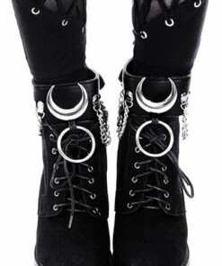 Outlet ✨ RESTYLE The Moon Iron Moon | 👟 SHOE CUFFS 😉 -Alternative Accessories Elegant Store restyle iron moon shoe cuffs 6 87a043d6 668c 4689 b14f 00777eb59c4c 700x700