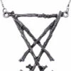 Coupon 🥰 RESTYLE 🧛 Halloween Lucifer Sigil [Silver] | NECKLACE ⌛ -Alternative Accessories Elegant Store restyle lucifer sigil silver necklace 60a557c3 d0f0 479a becf cec8fc6d848d