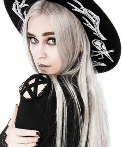 Best Sale ❤️ RESTYLE Pentacles & Pentagrams Pagan | HAT 😀