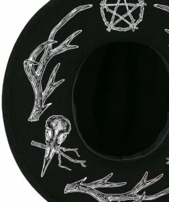Best Sale ❤️ RESTYLE Pentacles & Pentagrams Pagan | HAT 😀 -Alternative Accessories Elegant Store restyle pagan hat 2 9c604a43 093a 4e5d abcf b8d0b1e03b1e 700x700