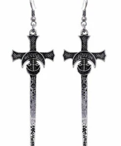 Hot Sale ✨ RESTYLE The Moon Swords [Silver] | EARRINGS 🔥