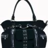 Discount ❤️ BANNED ALTERNATIVE Punky Colour Rise Up [Black] | BAG ⌛ -Alternative Accessories Elegant Store rise up black bag