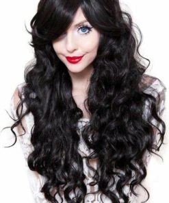 Best Sale 🥰 ROCKSTAR WIGS 🧛 Halloween Classic Wavy Mystical Kiss [Black] | WIG ✨ -Alternative Accessories Elegant Store rockstar wigs classic wavy gypsy kiss wigs 1 2a41946e 117b 4cee bb2d deb0cc09752b 700x700