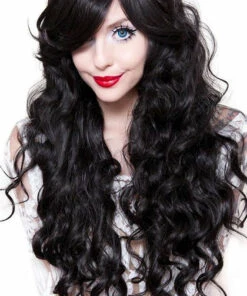 Best Sale 🥰 ROCKSTAR WIGS 🧛 Halloween Classic Wavy Mystical Kiss [Black] | WIG ✨