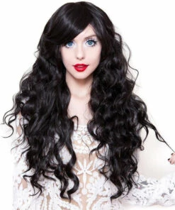 Best Sale 🥰 ROCKSTAR WIGS 🧛 Halloween Classic Wavy Mystical Kiss [Black] | WIG ✨ -Alternative Accessories Elegant Store rockstar wigs classic wavy gypsy kiss wigs 4 1f20e039 edcf 4948 95fd c19c2420054b 700x700