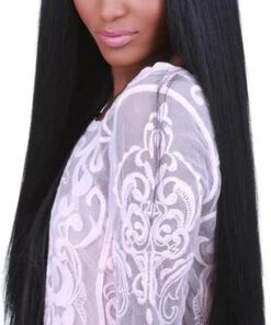 Cheap 🔔 ROCKSTAR WIGS Cosplay Lace Front Yaki Straight [Black] | WIG [32 INCH] ❤️ -Alternative Accessories Elegant Store rockstar wigs lace front yaki straight wigs 32 inch 2 767d28da d9e6 4947 a3b7 40689f600269 700x700
