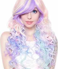 Flash Sale 🔔 ROCKSTAR WIGS Cosplay Rainbow Rock Hair Prism 2 [Pastel] | WIG ⌛ -Alternative Accessories Elegant Store rockstar wigs rainbow rock hair prism 2 wigs 3 b4d6ba81 5deb 4d01 8062 336f2cea49b6 700x700