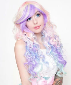 Flash Sale 🔔 ROCKSTAR WIGS Cosplay Rainbow Rock Hair Prism 2 [Pastel] | WIG ⌛ -Alternative Accessories Elegant Store rockstar wigs rainbow rock hair prism 2 wigs 4 17afd29b eee9 4190 b346 b4b87e847348 700x700