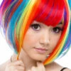 Wholesale 😀 ROCKSTAR WIGS Cosplay Rainbow Rock [Rainbow Bob] | WIG 🤩 -Alternative Accessories Elegant Store rockstar wigs rainbow rock rainbow bob wig 1 700x700
