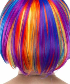 Wholesale 😀 ROCKSTAR WIGS Cosplay Rainbow Rock [Rainbow Bob] | WIG 🤩 -Alternative Accessories Elegant Store rockstar wigs rainbow rock rainbow bob wig 2 700x700