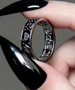 Coupon 👍 ROGUE AND WOLF All Alchemy [Blackened Steel] | RING 🎉 -Alternative Accessories Elegant Store rogue and wolf alchemy blackened steel ring 3 19bc0469 ed1e 45a5 8ad7 ccb1fb2d44e4 700x700