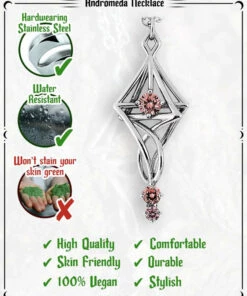 Best Sale 👏 ROGUE AND WOLF All Andromeda [Mirror Steel] | NECKLACE ⌛ -Alternative Accessories Elegant Store rogue and wolf andromeda mirror steel necklace 10 8c6ec71d af7b 4da3 8068 c6329b9353a2 700x700