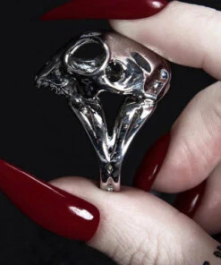 New 👍 ROGUE AND WOLF Skulls Cat Skull [Mirror Steel] | RING ✔️ -Alternative Accessories Elegant Store rogue and wolf cat skull mirror steel ring 7 14b364e0 2e14 4e09 9e43 2032c9955b88 700x700