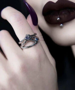 Promo ✔️ ROGUE AND WOLF All Comet [Mirror Steel] | RING 🧨 -Alternative Accessories Elegant Store rogue and wolf comet mirror steel ring 2 5982b0cd c9f7 46d1 a275 75f56d4c2537 700x700