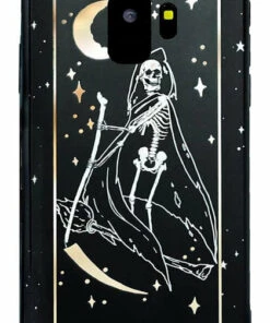 Best deal ❤️ ROGUE AND WOLF Skulls Death Tarot [Gold] | PHONE CASE 😍