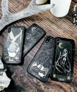 Best deal ❤️ ROGUE AND WOLF Skulls Death Tarot [Gold] | PHONE CASE 😍 -Alternative Accessories Elegant Store rogue and wolf death tarot gold phone case 7 d08b2a6e b444 4a23 90d2 5f2127249918 700x700