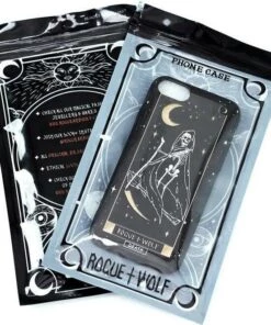 Best deal ❤️ ROGUE AND WOLF Skulls Death Tarot [Gold] | PHONE CASE 😍 -Alternative Accessories Elegant Store rogue and wolf death tarot gold phone case 9 a299a784 3b6b 4e56 a018 028ba900838e 700x700