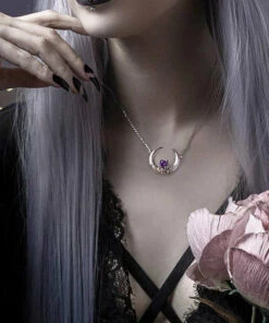 Best Sale 🛒 ROGUE AND WOLF The Moon Eclipse [Mirror Steel] | NECKLACE ⭐ -Alternative Accessories Elegant Store rogue and wolf eclipse mirror steel necklace 4 58f47c56 e4e4 47b1 b8c4 615f477bddbd 700x700