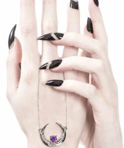 Best Sale 🛒 ROGUE AND WOLF The Moon Eclipse [Mirror Steel] | NECKLACE ⭐ -Alternative Accessories Elegant Store rogue and wolf eclipse mirror steel necklace 5 a066bb81 8669 4353 8dd6 737b81a6bd30 700x700