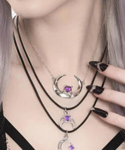 Best Sale 🛒 ROGUE AND WOLF The Moon Eclipse [Mirror Steel] | NECKLACE ⭐ -Alternative Accessories Elegant Store rogue and wolf eclipse mirror steel necklace 6 1984898a a530 4ea3 a4f1 fd58d2c1a5e0 700x700