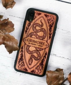 Deals ❤️ ROGUE AND WOLF All Grimoire [Cherry Wood] | PHONE CASE** 🛒 -Alternative Accessories Elegant Store rogue and wolf grimoire cherry wood phone case 6 f020c387 4342 4e11 850a d1783862fa7c 700x700