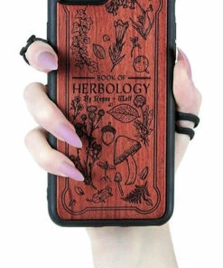 Promo 💯 ROGUE AND WOLF All Herbology [Rose Wood] | PHONE CASE* 😀