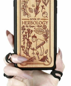 Discount 🔔 ROGUE AND WOLF All Herbology [White Maple Wood] | PHONE CASE* 🎁