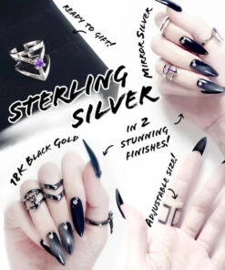 Top 10 🌟 ROGUE AND WOLF Valentines Hunt [Sterling Silver] | RING 😀 -Alternative Accessories Elegant Store rogue and wolf hunt sterling silver ring 10 700x700