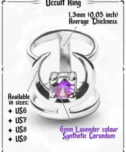 Budget ✨ ROGUE AND WOLF All Occult [Mirror Steel] | RING 🧨 -Alternative Accessories Elegant Store rogue and wolf occult mirror steel ring 8 96426fa6 ab46 439d aa36 1ba3dd7e5bba 700x700