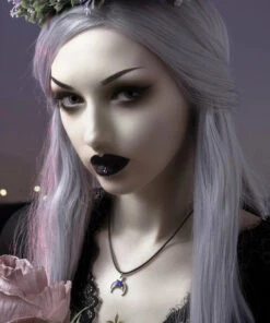 Outlet 😍 ROGUE AND WOLF The Moon Rhea [Sterling Silver] | CHOKER 🎉 -Alternative Accessories Elegant Store rogue and wolf rhea sterling silver choker 1 700x700