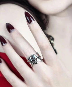 Coupon 👏 ROGUE AND WOLF Skulls Sands Of Time [Mirror Steel] | RING 😀 -Alternative Accessories Elegant Store rogue and wolf sands of time mirror steel ring 11 55e961de 43e1 4b29 9de4 18d416c55840 700x700