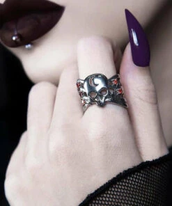 Coupon 👏 ROGUE AND WOLF Skulls Sands Of Time [Mirror Steel] | RING 😀 -Alternative Accessories Elegant Store rogue and wolf sands of time mirror steel ring 7 ee7c84e1 ee37 48da abac eb24412c69f8 700x700