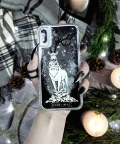 New ⌛ ROGUE AND WOLF All Stag Guardian [Silver Glitter] Shock Resistant | PHONE CASE 🛒 -Alternative Accessories Elegant Store rogue and wolf stag guardian silver glitter shock resistant phone case 10 b2215a64 22a6 431f b5d2 127d85d93dd2 700x700