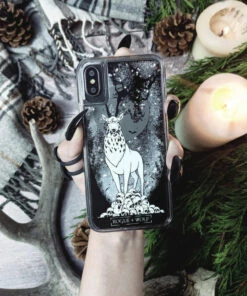 New ⌛ ROGUE AND WOLF All Stag Guardian [Silver Glitter] Shock Resistant | PHONE CASE 🛒 -Alternative Accessories Elegant Store rogue and wolf stag guardian silver glitter shock resistant phone case 14 eddcdf80 ca4c 4a18 a012 04979726c875 700x700
