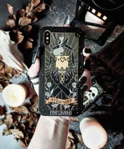 Discount 😍 ROGUE AND WOLF Valentines The Lovers Tarot [Gold] | PHONE CASE ❤️ -Alternative Accessories Elegant Store rogue and wolf the lovers tarot gold phone case 3 eff07c76 537e 45d3 9ea7 47458f9441bc 700x700