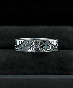 Wholesale 🎉 ROGUE AND WOLF All Third Eye [Blackened Steel] | RING 🔥 -Alternative Accessories Elegant Store rogue and wolf third eye blackened steel ring 7 14fb257c 2886 47d9 b977 f4551269cc4b 700x700