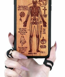 Wholesale 😉 ROGUE AND WOLF All Vampire Anatomy [Cherry Wood] | PHONE CASE** ✨