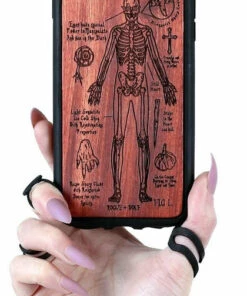 Coupon 😉 ROGUE AND WOLF All Vampire Anatomy [Rose Wood] | PHONE CASE* 👍