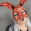 Cheapest 💯 SARAH MUDLE Easter Bunny [Blood Splatter] | MASK* 😉 -Alternative Accessories Elegant Store sarah mudle bunny blood splatter mask 3 700x700