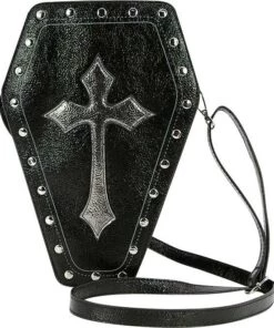 Discount 🔥 SLEEPYVILLE CRITTERS Metallic Cross | COFFIN BAG ❤️
