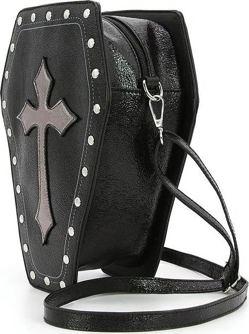 Discount 🔥 SLEEPYVILLE CRITTERS Metallic Cross | COFFIN BAG ❤️ 4 Discount 🔥 SLEEPYVILLE CRITTERS Metallic Cross | COFFIN BAG ❤️ - Image 2