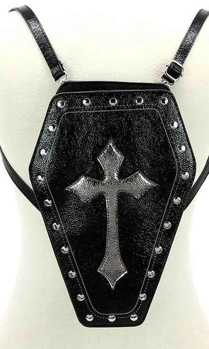 Discount 🔥 SLEEPYVILLE CRITTERS Metallic Cross | COFFIN BAG ❤️ 5 Discount 🔥 SLEEPYVILLE CRITTERS Metallic Cross | COFFIN BAG ❤️ - Image 3